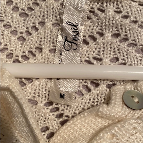 Fossil cardigan & tank - Picture 6 of 11